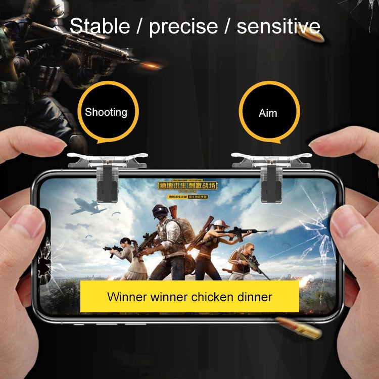 T10S Eat Chicken Mobile Phone Trigger Shooting Controller Button Handle, T10S