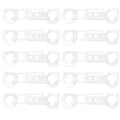 10 PCS Front Facing Camera Lens Cover for iPhone XS Max, For iPhone XS Max