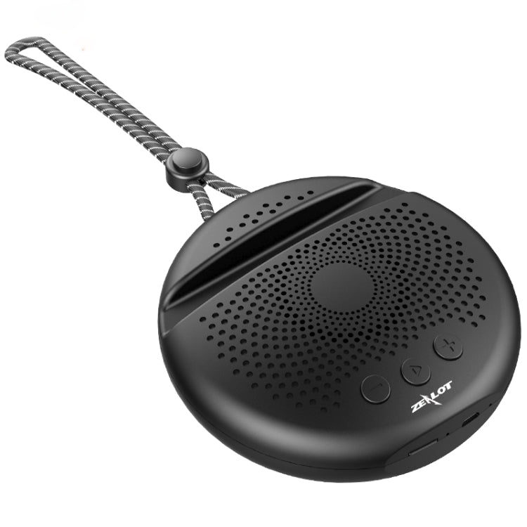ZEALOT S24 Portable Stereo Bluetooth Speaker with Lanyard & Mobile Card Slot Holder, Supports Hands-free Call & TF Card, S24
