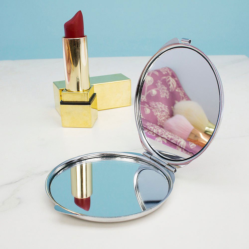 Personalised I Definitely Would... Cheeky Personalised Round Compact Mirror