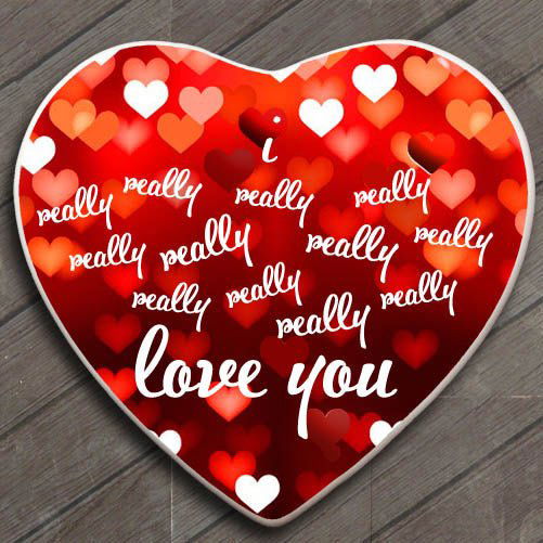 I Really Love You Love Heart Keepsake