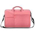 ST02S Waterproof Tear Resistance Hidden Portable Strap One-shoulder Handbag for 14.1 inch Laptops, with Suitcase Belt, ST02S 14.1 inch Pink, ST02S 14.1 inch Light Grey, ST02S 14.1 inch Navy Blue, ST02S 14.1 inch Black, ST02S 14.1 inch Dark Gray