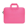 13.3 inch Portable Air Permeable Handheld Sleeve Bag for MacBook Air / Pro, Lenovo and other Laptops, Size: 34x25.5x2.5cm, 13.3 inch Magenta, 13.3 inch Grey, 13.3 inch Green, 13.3 inch Pink, 13.3 inch Black