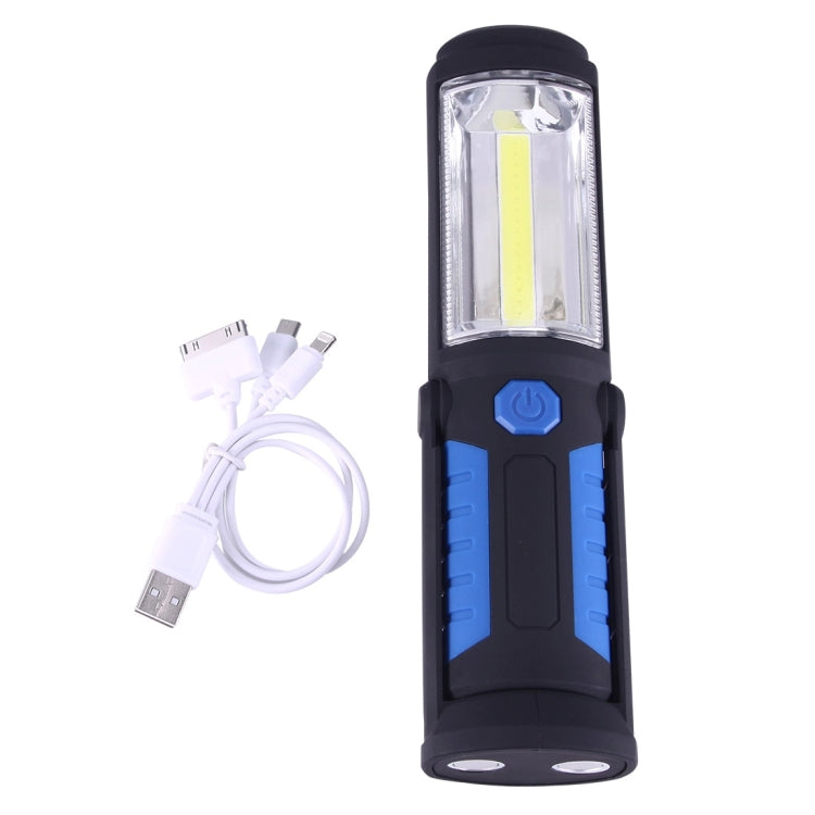 400 LM Multi-function USB Charging Portable Emergency Work Stand Light with Magnetic & 360 Degrees Swivel Hook