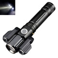 KS-737 USB Charging Waterproof T6+XPE Zoomable LED Flashlight with 4-Modes, KS-737