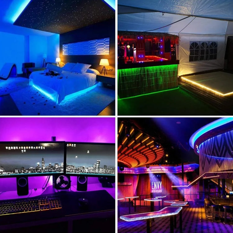 5m Bare Board 2030 SMD RGB LED Rope Light, 12V, 2030 SMD RGB LED 5m Bare Board