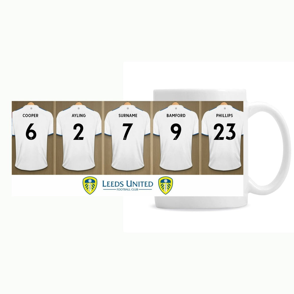 Leeds United Football Club Dressing Room Mug