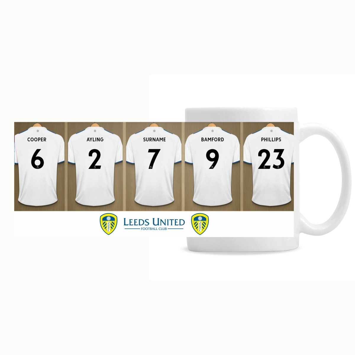 Leeds United Football Club Dressing Room Mug
