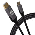 Maplin USB-C to DisplayPort Cable 4K@60Hz Ultra HD - 1.8m