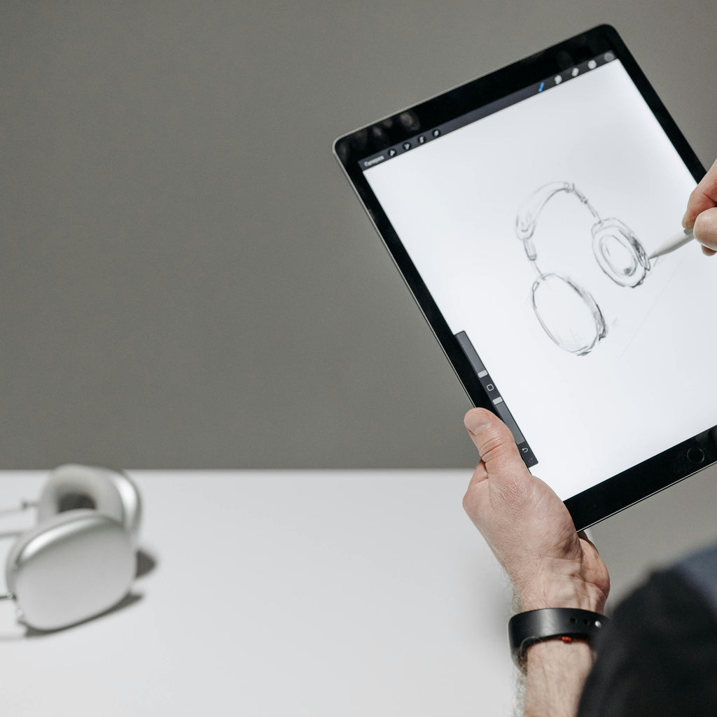 Maplin Stylus Pen for Post-2018 Apple iPad Models with Magnetic Casing & Super Fine Nib