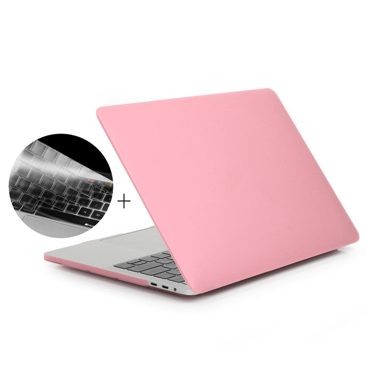 ENKAY Hat-Prince 2 in 1 Frosted Hard Shell Plastic Protective Case + US Version Ultra-thin TPU Keyboard Protector Cover for 2016 New MacBook Pro 15.4 inch with Touchbar (A1707), 15.4 inch with Touch Bar, 15.4 inch with Touch Bar US Version