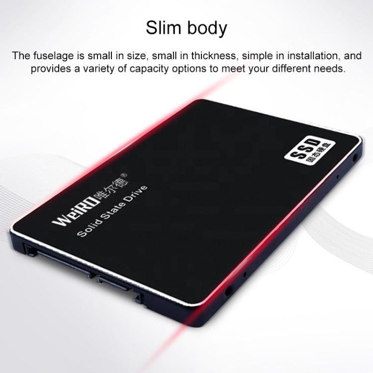 WEIRD S500 240GB 2.5 inch SATA3.0 Solid State Drive for Laptop, Desktop, 240GB