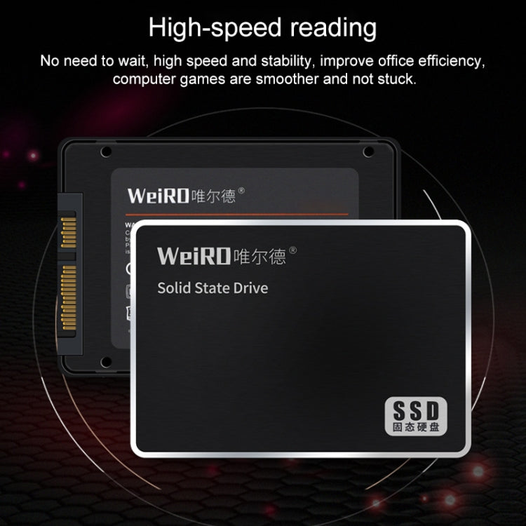 WEIRD S500 240GB 2.5 inch SATA3.0 Solid State Drive for Laptop, Desktop, 240GB