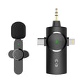 AP031-1 3 in 1 Noise Reduction Lavalier Wireless Microphone