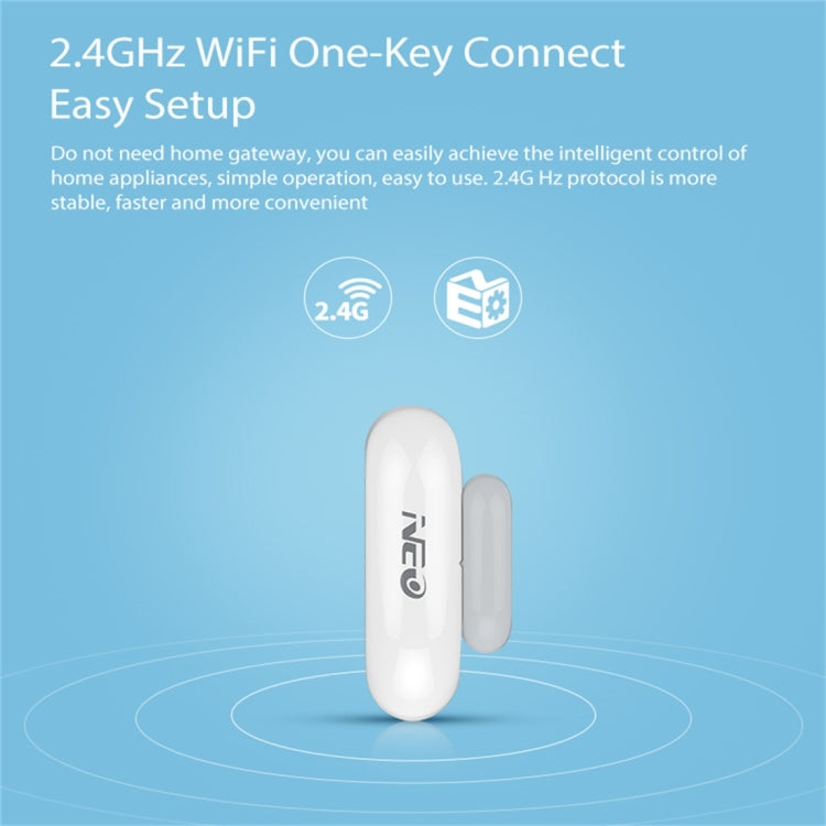 NEO NAS-DS01W Wireless WiFi Realtime LED Door Sensor & Window Sensor