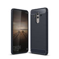 For Huawei  Mate 10 Pro Brushed Texture Carbon Fiber Shockproof TPU Rugged Armor Protective Case , For Huawei Mate 10 Pro, For Mate 10 Pro