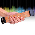 6 Fret Portable Pocket Guitar Practice Tool Gadget for Beginner Chord Fingering Practice Tool, 6 Fret Fingering Practice Tool