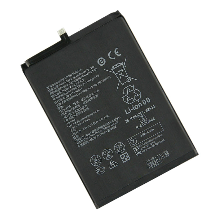 5000mAh HB3973A5ECW Li-Polymer Battery Replacement for Huawei Mate 20 X / Honor Note 10 / Honor 8X Max, For Huawei Mate 20 X