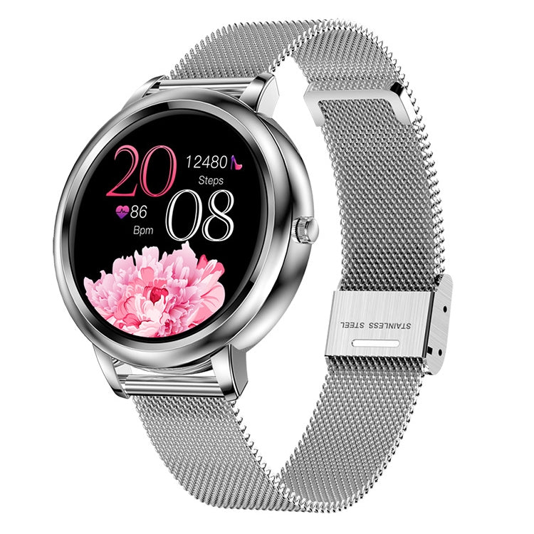 1.09 inch IPS Color Screen IP67 Waterproof Smart Watch, Support Sleep Monitoring / Heart Rate Monitoring / Blood Pressure Monitoring / Multi-sports Mode, Style: Steel Strap, Steel Strap (Gold), Steel Strap (Silver)