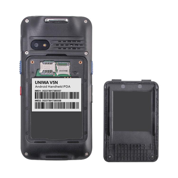 UNIWA V5N Barcode PDA Rugged Phone, 4GB+64GB, 5.5 inch Android 12 MediaTek MT6765 Helio P35 Octa Core, NFC, Network: 4G
