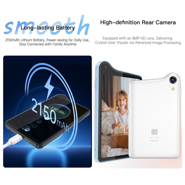 QIN K25 Global, 4GB+128GB, 3.54 inch, Android 14 MediaTek Helio G81 Octa Core, Network: 4G, Support Google Play