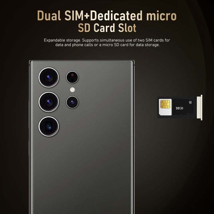 S24 Ultra / M106, 3GB+64GB, Face ID Identification, 6.75 inch Android 8.1 MTK6753 Octa Core, Network: 4G, Dual SIM