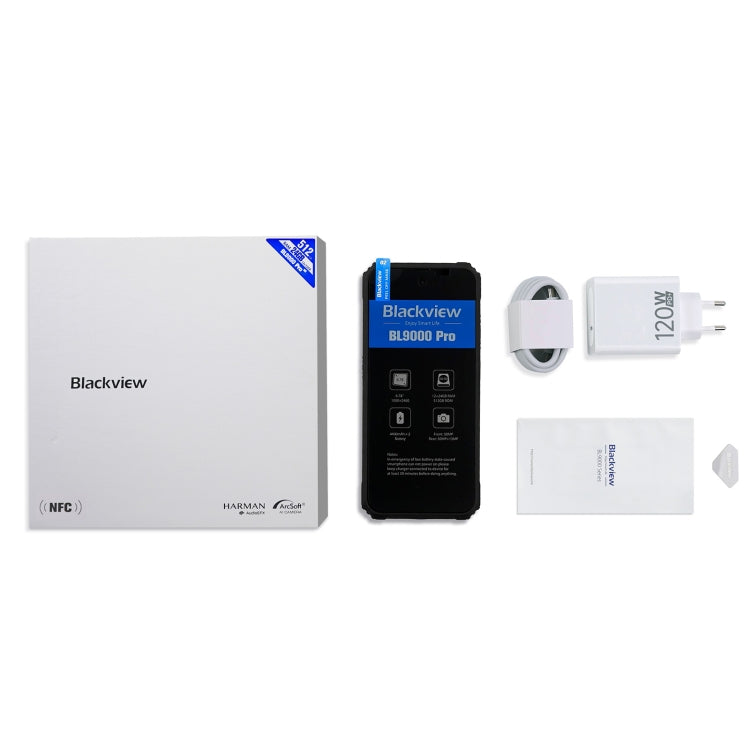 Blackview BL9000 Pro 5G, Thermal Imaging Camera, 12GB+512GB, IP68/IP69K/MIL-STD-810H, 6.78 inch Android 14 MediaTek Dimensity 8020 Octa Core, Network: 5G, NFC, OTG (Gold)