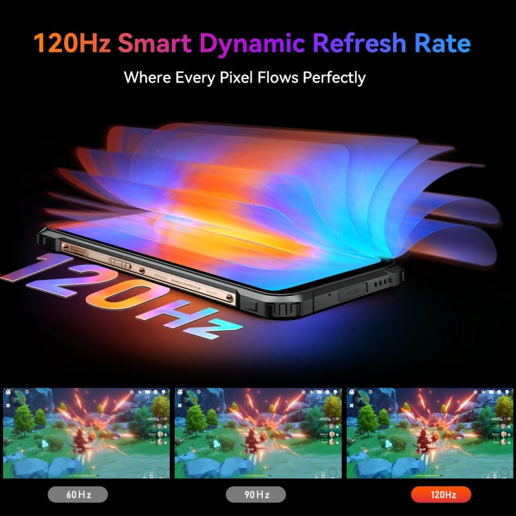 Blackview BL9000 Pro 5G, Thermal Imaging Camera, 12GB+512GB, IP68/IP69K/MIL-STD-810H, 6.78 inch Android 14 MediaTek Dimensity 8020 Octa Core, Network: 5G, NFC, OTG (Gold)