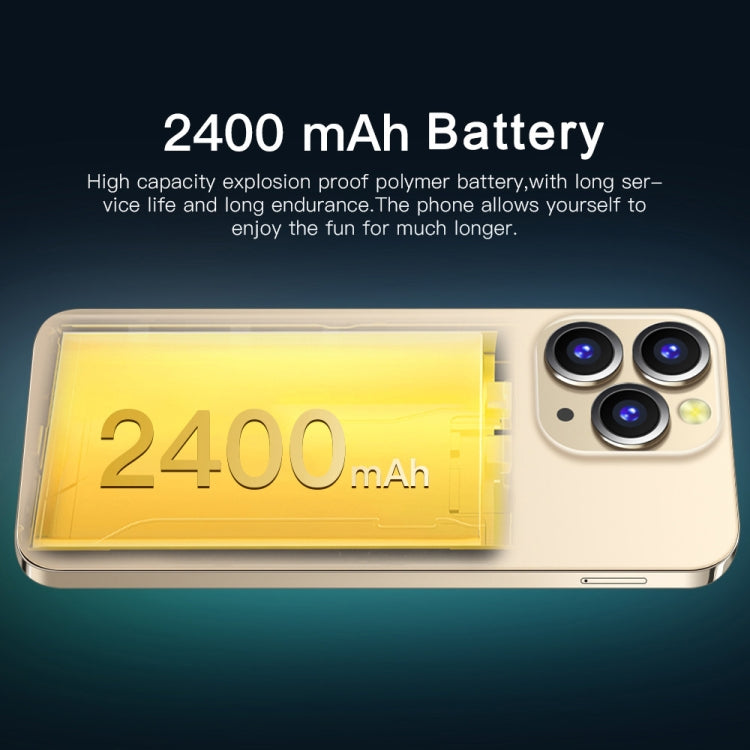 Face Identification, Android 10 MTK6737 Quad Core, Network: 4G, i14 Pro Max N86 2GB+16GB