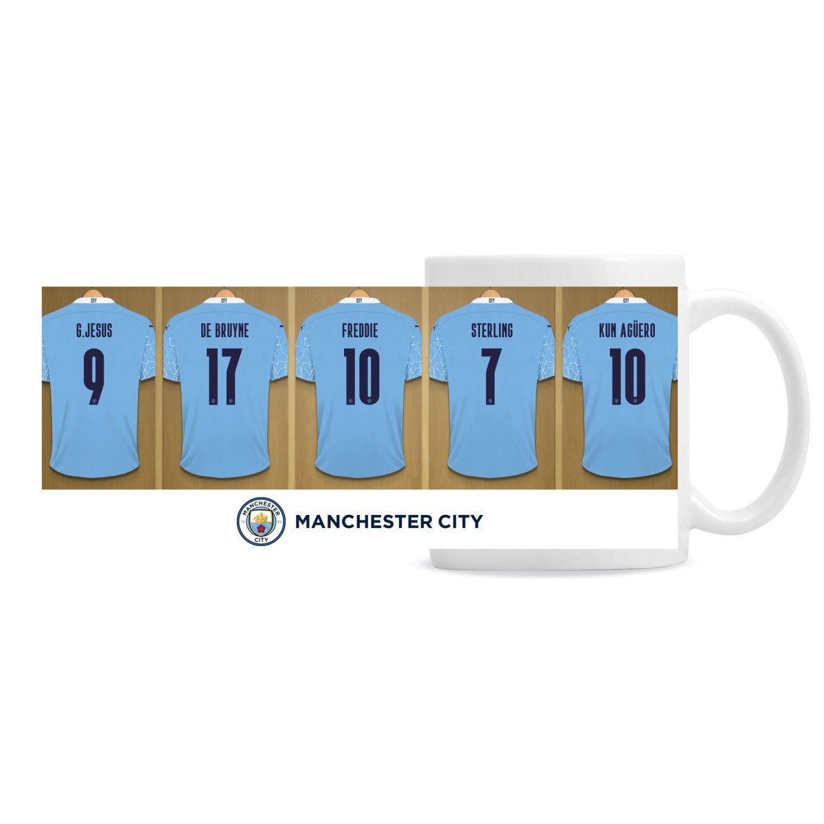 Manchester City Football Club Dressing Room Mug
