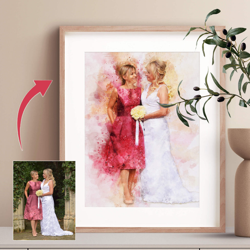 Personalised Watercolour Portraits