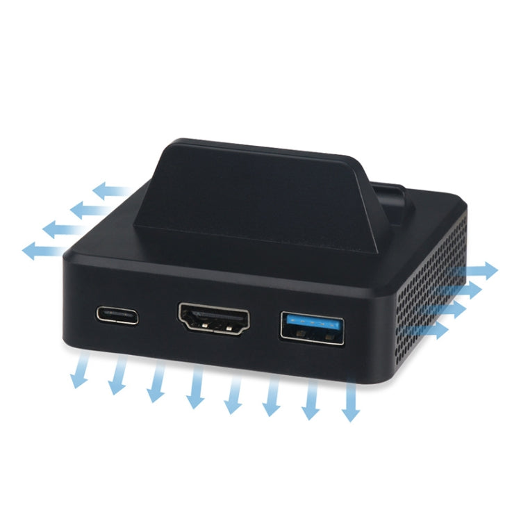 Multi-function Video Base Converter Station with Holder for Switch, Converter Station