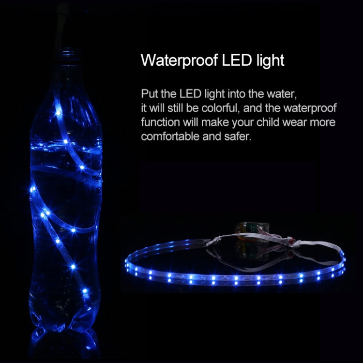 786 LED Light Ultra Light Rechargeable Double Wheel Roller Skating Shoes Sport Shoes, Size : 30, Size : 30