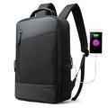 Bopai 851-009911 Business Anti-theft Waterproof Large Capacity Double Shoulder Bag,with USB Charging Port, Size: 30.5x13x45cm, 851-009911
