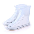 Fashion PVC Non-slip Waterproof Thick-soled Shoe Cover Size: M, Size: M