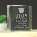Personalised Graduation Large Crystal Token