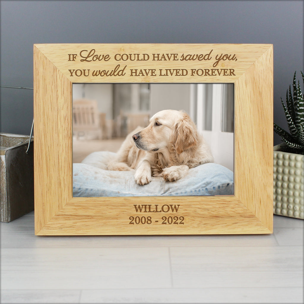 Personalised Pet Memorial 6x4 Inch Photo Frame