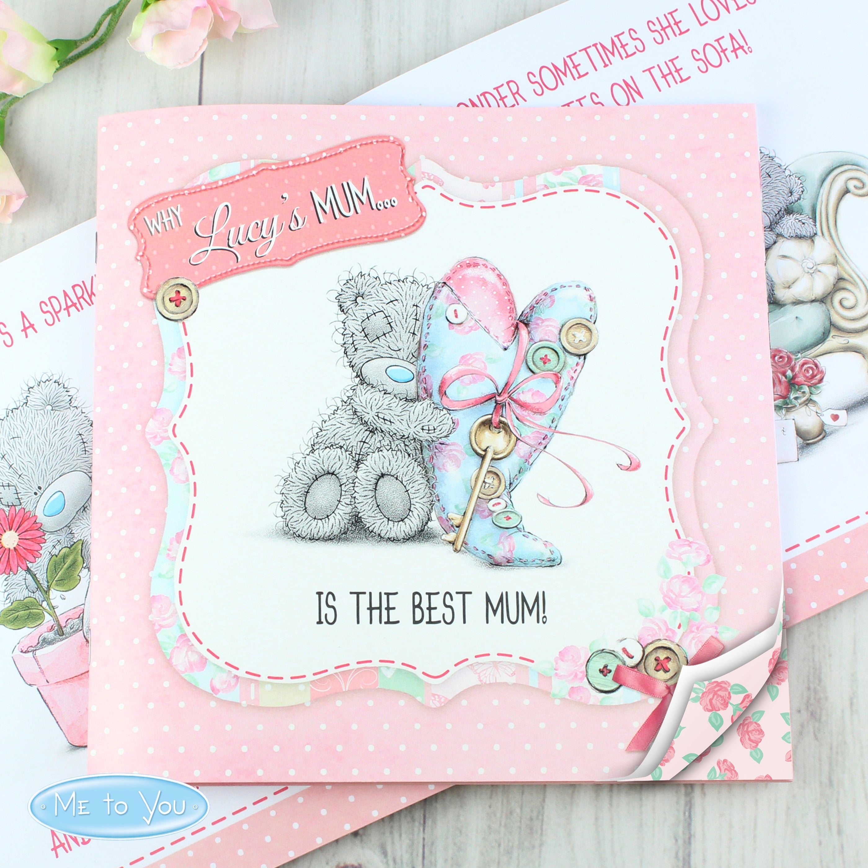 Personalised Me To You Mum Nan Grandma Poem Book