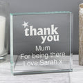 Personalised Thank You Crystal Token