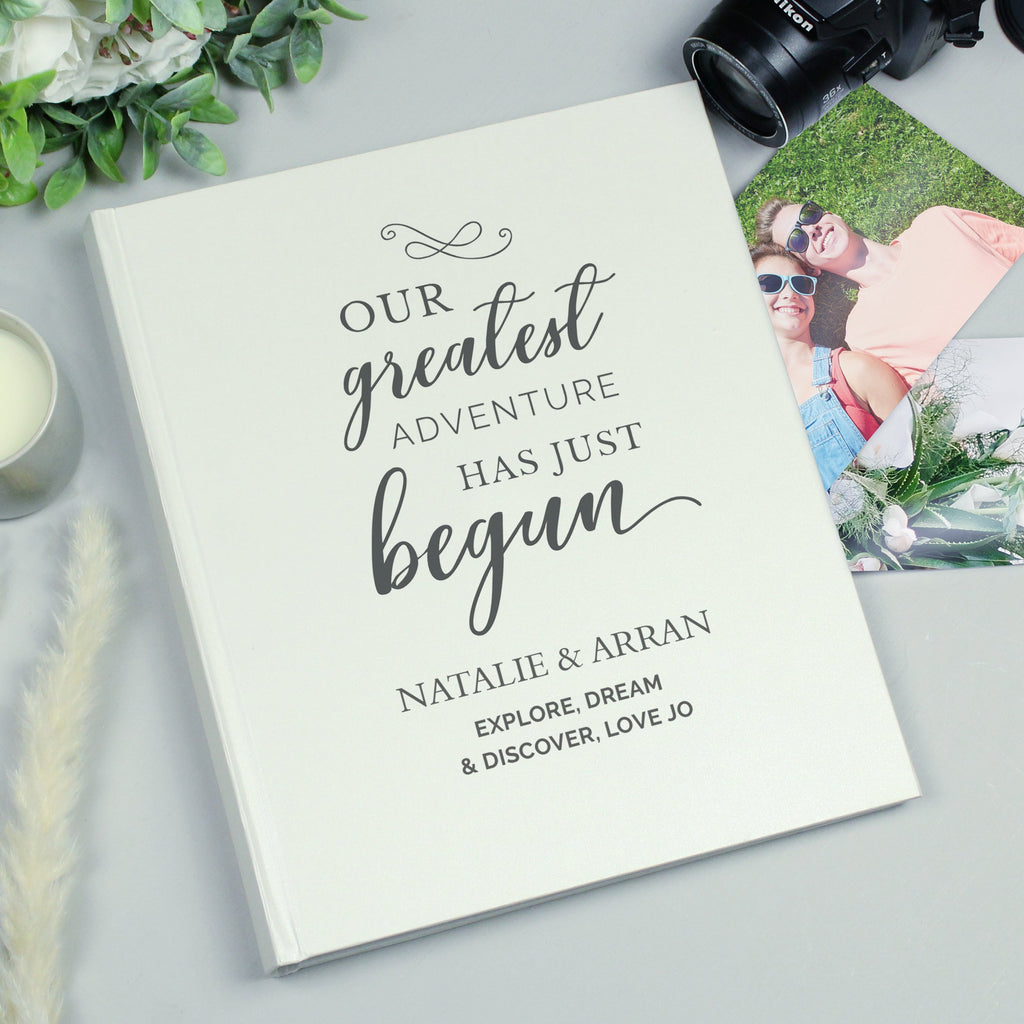 Personalised Our Greatest Adventure Traditional Album