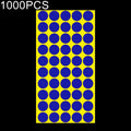 1000 PCS Round Shape Self-adhesive Colorful Mark Sticker Mark Label