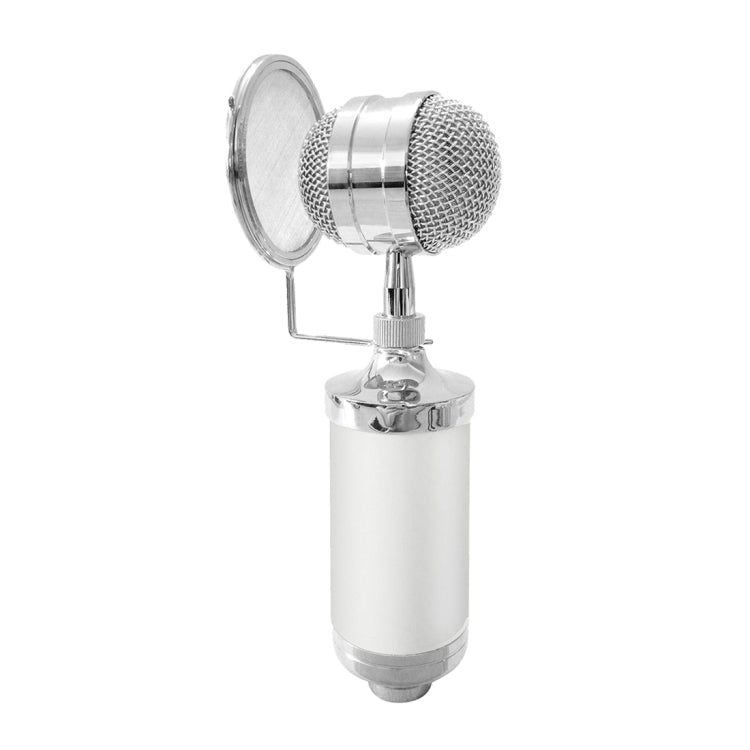 3000 Home KTV Mic Condenser Sound Recording Microphone with Shock Mount & Pop Filter for PC & Laptop, 3.5mm Earphone Port, Cable Length: 2.5m