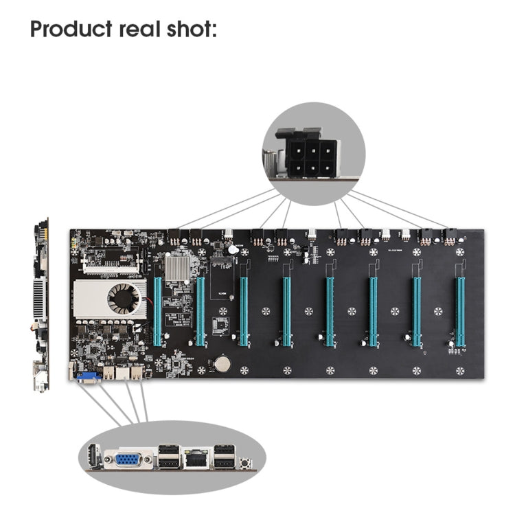 BTC-S37 Professional Mining Motherboard, Motherboard