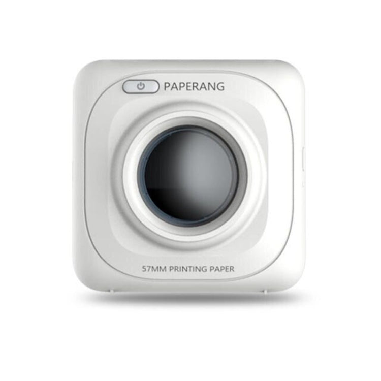 PAPERANG P1 Portable ABS Bluetooth 4.0 Printer Thermal Photo Phone Wireless Connection Printer, P1 White