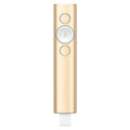 Logitech Spotlight 2.4Ghz USB Wireless Presenter PPT Remote Control Flip Pen, Spotlight (Gold), Spotlight (Grey)
