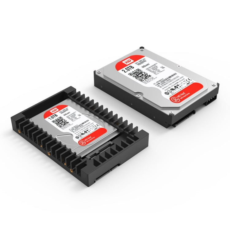 ORICO 1125SS SATA 3.0 Fast Transfer Speed 2.5 to 3.5 inch Hard Drive Caddy / Convertor Enclosure(Black)