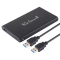 Richwell SATA R2-SATA-500GB 500GB 2.5 inch USB3.0 Super Speed Interface Mobile Hard Disk Drive, 500GB