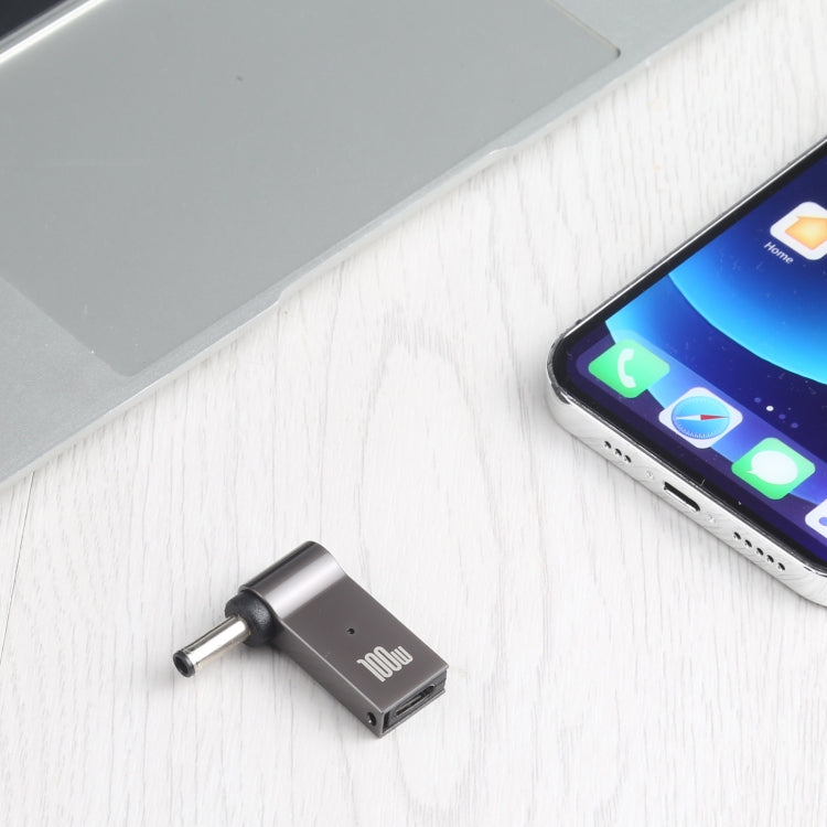 100W USB-C / Type-C Female to DC 4.5x3.0mm Male Computer Charging Adapter for Dell