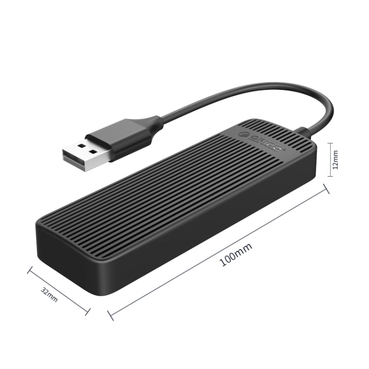 ORICO FL02 480Mbps 4 Ports USB 2.0 HUB (Black)