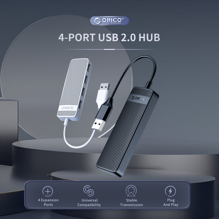 ORICO FL02 480Mbps 4 Ports USB 2.0 HUB (White)
